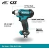 Makita TD110DZ Akumuliatorinis smūginis suktuvas, 12V MAX, 110 Nm, 1/4", LED, Be akumuliatorių ir kroviklio!