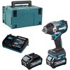 Makita TW007GM201 Akumuliatorinis smūginis veržliasukis 40V XGT, 2x4.0Ah, 1/2", 760Nm, BL-M,