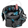 Makita E-05480 Surtvirtintas 4-jų skyrių, universalus, atviras keturkampis krepšys įrankiams.