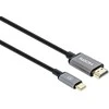 USB kabelis Manhattan USB-C - HDMI 1 m Juodas (153591)