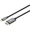 Kabelis USB Manhattan USB-C - HDMI 1 m Juodas (153591)