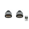 Intracom MANHATTAN 8K 60Hz sertifikuotas ypač didelės spartos HDMI kabelis su eternetu 1 m
