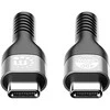 Kabelis USB Manhattan USB-C - USB-C 2 m Juodas (356367)