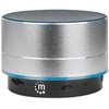 MANHATTAN Metallic LED-Bluetooth-kolonėlė buntes Licht Bedienelemente USB-A-Port MicroSD-Kartenslot 3.5mm-Klinkenbuchse sidabrinis