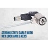 Intracom MANHATTAN Mobile Security Lock Rakto užraktas 1,4m 4,6ft. Skaidri PVC striukė