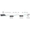 Maršrutizatorius Level One Access Point LevelOne LevelOne POR-1322 przedłużacz sieciowy Stiprintuvas sieciowy Juodas