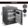 MasterLock Master Lock Digital XL Seifas aukštai saugumui T8-331ML