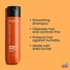 Plaukus Glotninantis Šampūnas Matrix Total Results Mega Sleek Sviestmedžių aliejumi 300ml nepaklusniems, sunkiai suvaldomiems plaukams
