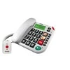 Telefonas stacionarus Maxcom KXT 481 SOS Baltas