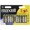 Maxell Batterie Alkaline AA Mignon LR06 10St.