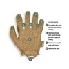 Mechanix Wear Pirštinės MECHANIX SPECIALTY VENT, su skylutėmis ventiliacijai, Coyote XXL dydis. Velcro, dirbtinė 0.6mm oda.touchscreen technologija