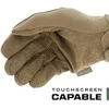 Mechanix Wear Pirštinės Mechanix Speclialty 0.5 Coyote XXL. 0,5mm storio delnas. Velcro, dirbtinė oda, TrekDry®, Lycra
