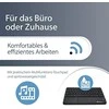 MediaRange Belaidė klaviatūra 64 Tasten Touchpad DE juodas