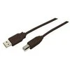 Kabelis USB MediaRange USB-A - USB-B 1.8 m Juodas (MRCS101)