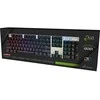MediaRange MRGS101 klaviatūra Gaming USB QWERTZ Niemiecki Juodas, Sidabrinė