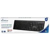 Klaviatūra MEDIARANGE MROS111 - Standard - RF belaidė - Membrane - QWERTZ - Juodas