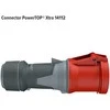 Mennekes PowerTOP Raudonas 63A 400V IP44 (MEN14112)