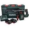 Metabo Akumuliatorinis SDS-Plus kombinuotas plaktukas, su bešepetiniu varikliu, skirtas gręžimui ir kalimui, smūginis grąžtas, sukamasis plaktukinis grąžtas