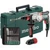 Metabo UHEV 2860-2 QuickSet su lagaminu PVC+komplektas wierteł/dłut