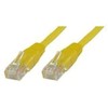 MicroConnect 7.5m Cat5e UTP - 7.5 m - RJ-45 - RJ-45 - Geltona