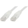 MicroConnect CAT 6 U/UTP kabelis 1 m PVC baltas (B-UTP601W)