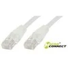 MicroConnect CAT 6 U/UTP kabelis 1 m PVC baltas (B-UTP601W)