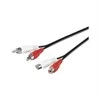 Kabelis MicroConnect RCA (Cinch) x2 - RCA (Cinch) x2 2.5m juoda (AUDCH3)
