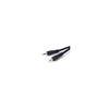 MicroConnect – 3,5 mm (3 kontaktų, stereofoninis) Minijack plonas kabelis, 0,5 m