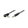 Kabelis MicroConnect Jack 3.5mm - Jack 3.5mm 1m juoda (AUDLL1A)
