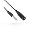 Kabelis MicroConnect Jack 6.3mm - Jack 6.3mm 5m juodas (AUDNU5)