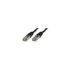 MicroConnect Patrikas, FTP, CAT6, 1m, juodasis (B-FTP601S)
