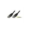 MicroConnect Cat5e UTP 1m - 1 m - RJ-45 - RJ-45 - Juodas