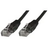 MicroConnect U/UTP CAT5e 1M Juodas PVC (B-UTP501S)