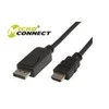 MicroConnect Port Kabelis MICRO_CONNEC HDMI M, Dipslay prievadas M, 2m, juodas
