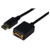 MicroConnect Adapteris MICRO_CONNEC DVI M, VGA F, 0.15m, juodas DPVGA15CM
