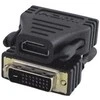 AV adapteris MicroConnect HDMI - juodasis DVI- D (HDM19F24)