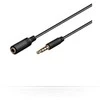 MicroConnect – 3,5 mm Minijack plonas prailginimo kabelis, 3 m