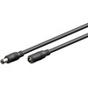 Maitinimo kabelis MicroConnect Microconnect MC-DC552510 Maitinimo kabelis juodas 10 m