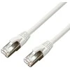 MicroConnect CAT6A S / FTP 3m Baltas LSZH