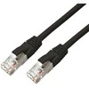 MicroConnect CAT6A UTP 5m juodas LSZH