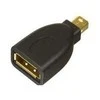 AV adapteris MicroConnect Rodyti Port mini - DisplayPort Juodas (MDKDPF)