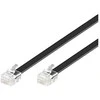 MicroConnect Moduliniai tiesios RJ12 6C / 6P 2m (MK102S)