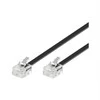 MicroConnect RJ- 11 / RJ- 11 (M / M) 15m Juodas (MK191)