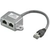 „MicroConnect“ skirstytuvas RJ45 – 2xRJ45 (MPK421)