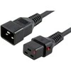 MicroConnect IEC kištukas C20–C19 IEC užrakto maitinimo kabelis