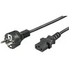 MicroConnect Maitinimo laidas CEE 7/7 - C13 maitinimo kabelis 1m