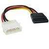 MicroConnect Molex - SATA, 0,2m, Multicolor (PI01082)