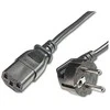 MicroConnect Maitinimo laidas 1m Juoda IEC320