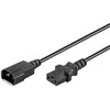 MicroConnect Maitinimo laidas C13 - C14 2m Juoda