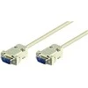 MicroConnect DB-9 - DB-9, 1,8m, Baltas (SCSEHH2)